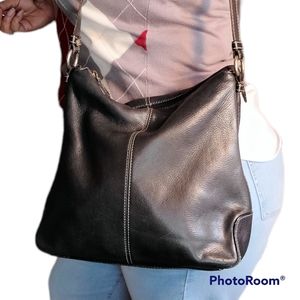 Vintage Fossil leather handbag